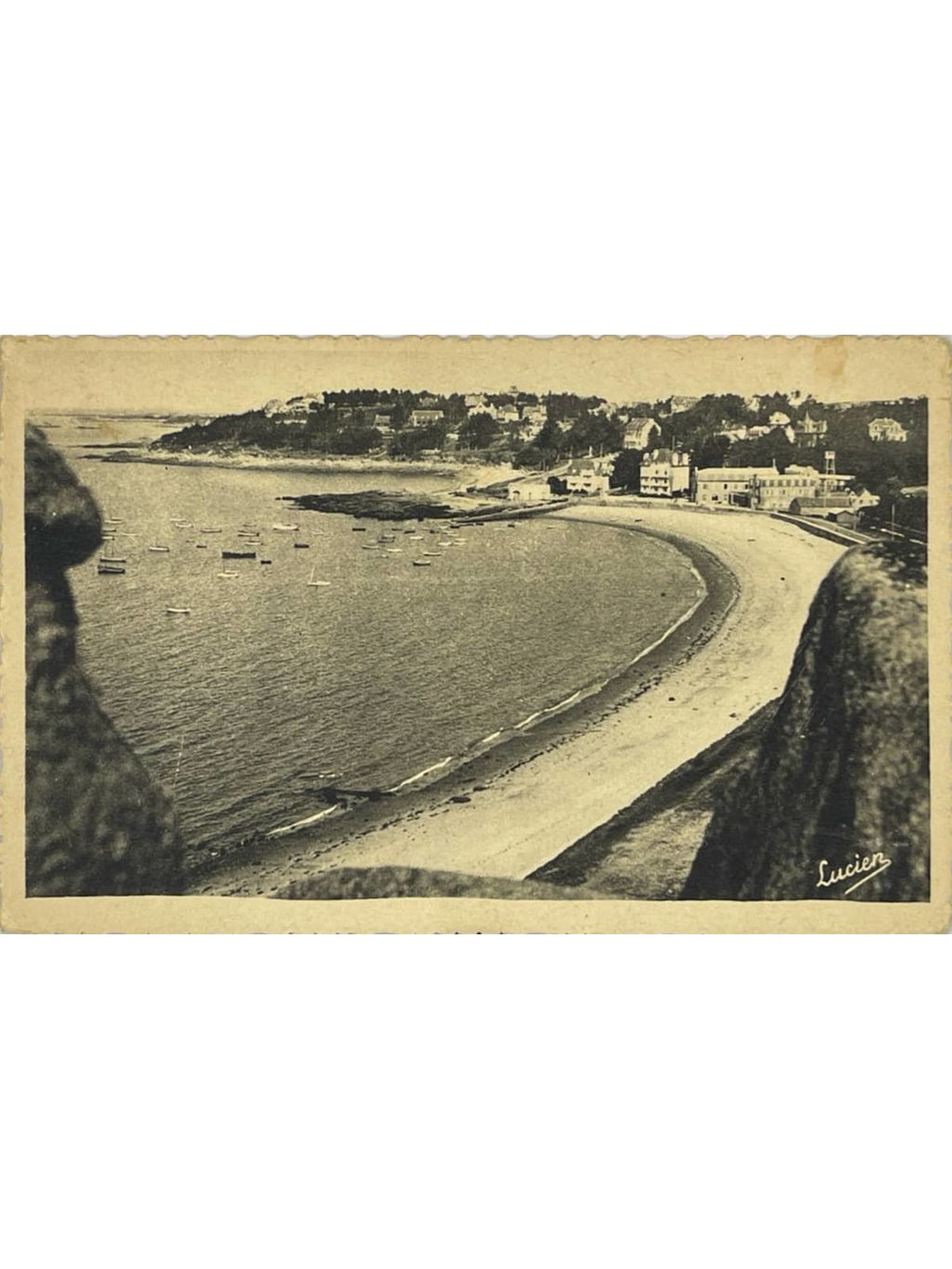 Recto de la carte postale