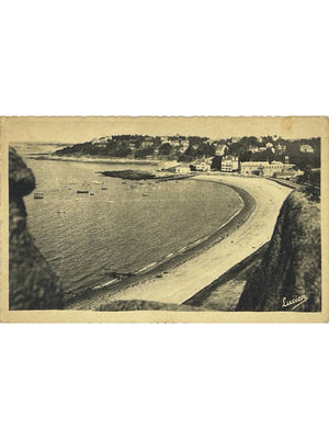 Trébeurden – Vue générale du port et des deux plages – CPSM 1948
