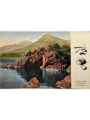 Saint-Raphaël – Le Trayas, rochers rouges de l'Estérel – CPSM 1958
