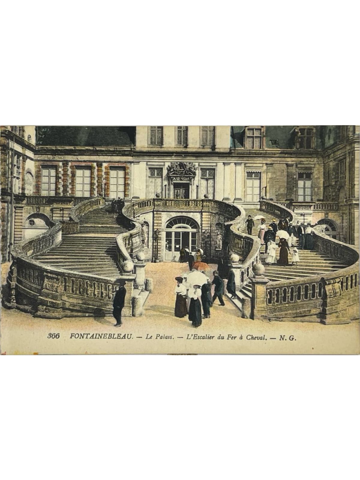 Recto de la carte postale