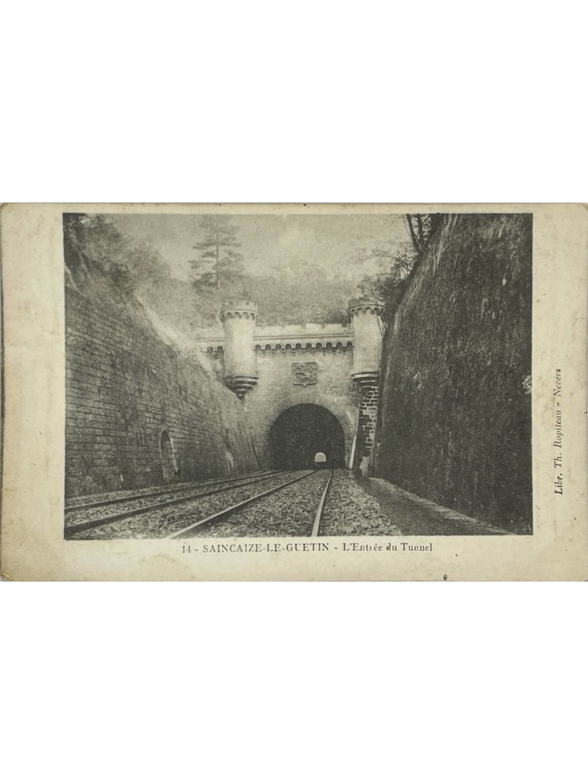 Recto de la carte postale