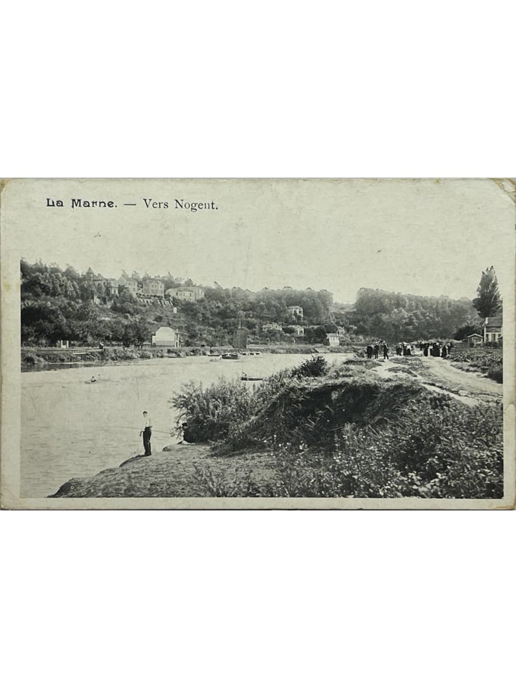 Recto de la carte postale