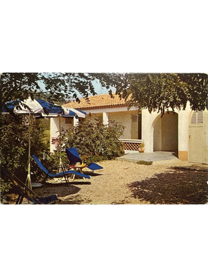 La Croix-Valmer – Hôtel de Gigaro et terrasse – CPSM publicitaire