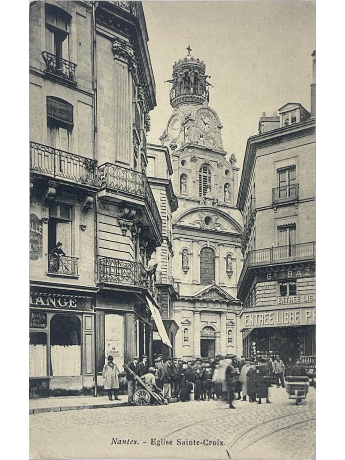 Recto de la carte postale