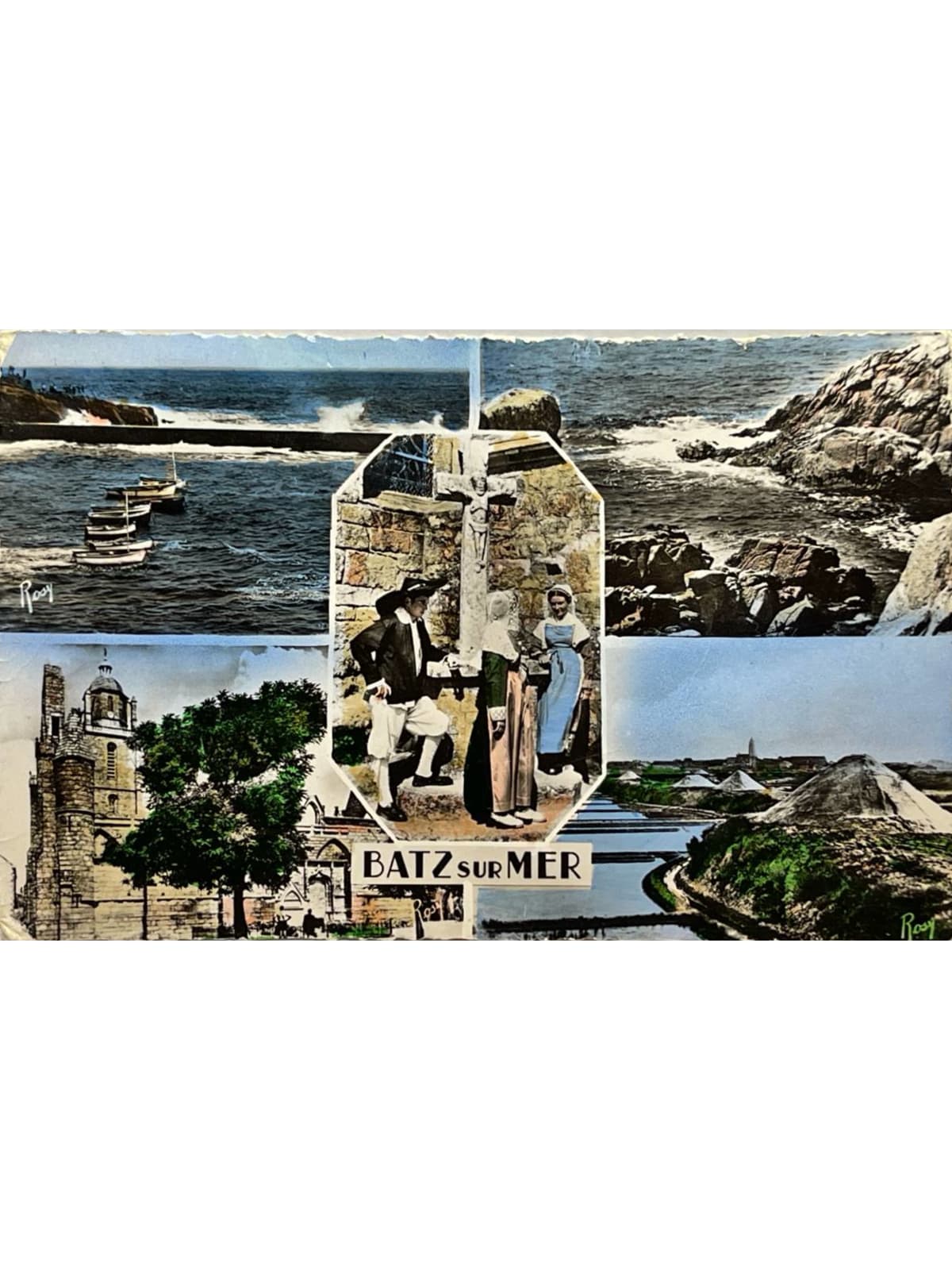 Recto de la carte postale