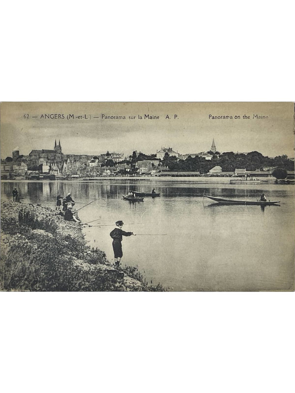 Recto de la carte postale