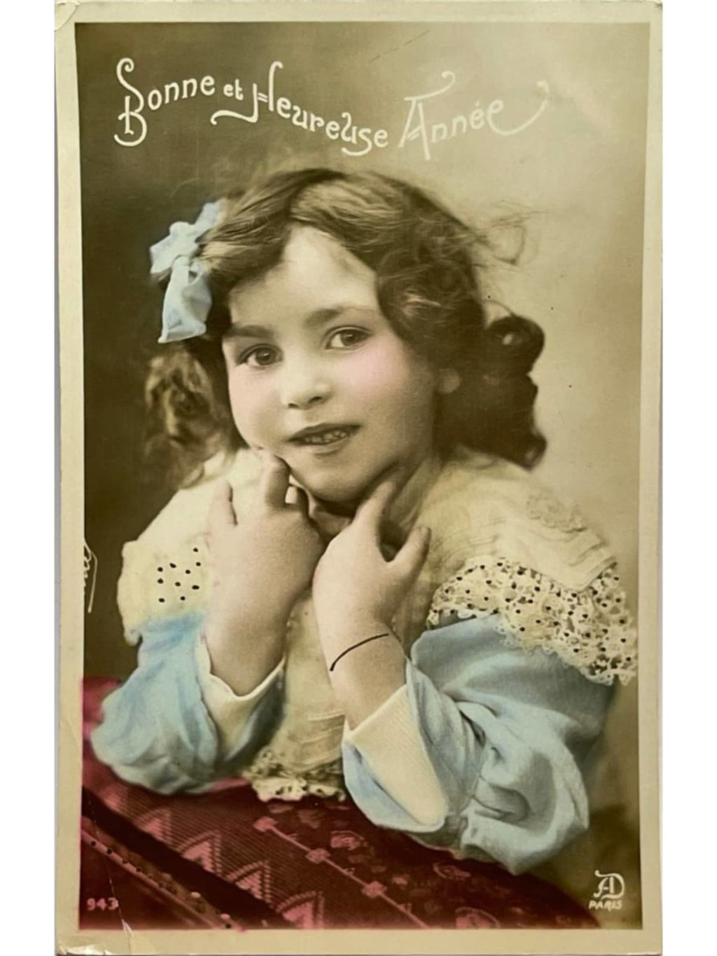 Recto de la carte postale