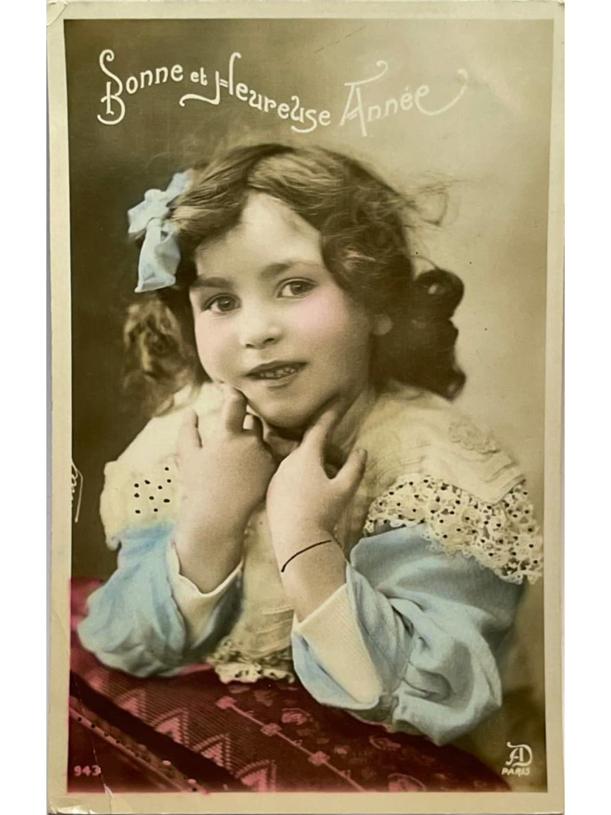 Recto de la carte postale