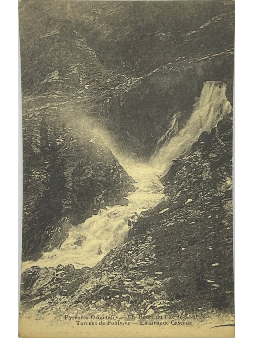 Recto de la carte postale