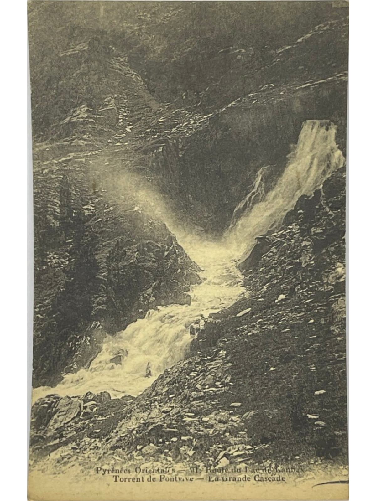 Recto de la carte postale