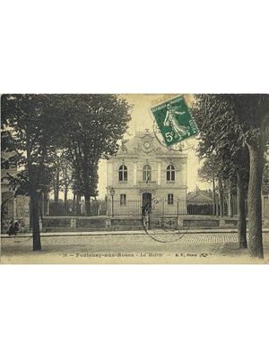 Fontenay-aux-Roses – La mairie – CPA n°54 B.F. Paris