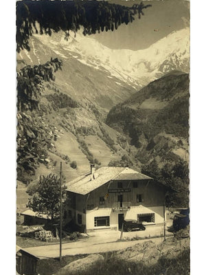 Saint-Nicolas-de-Véroce – Pension du Mont Joly et col de Miage – CPSM 1955