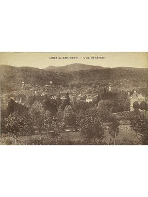 Lons-le-Saunier – Vue générale – CPA ancienne du Jura
