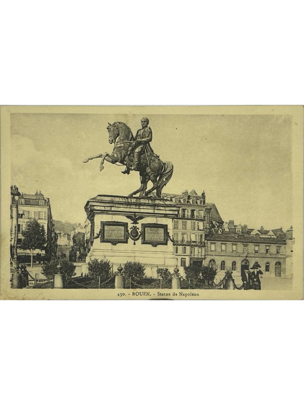 Recto de la carte postale