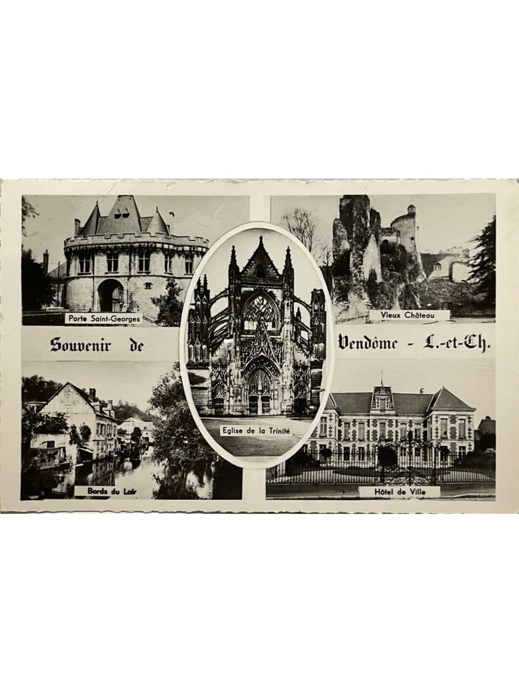 Recto de la carte postale