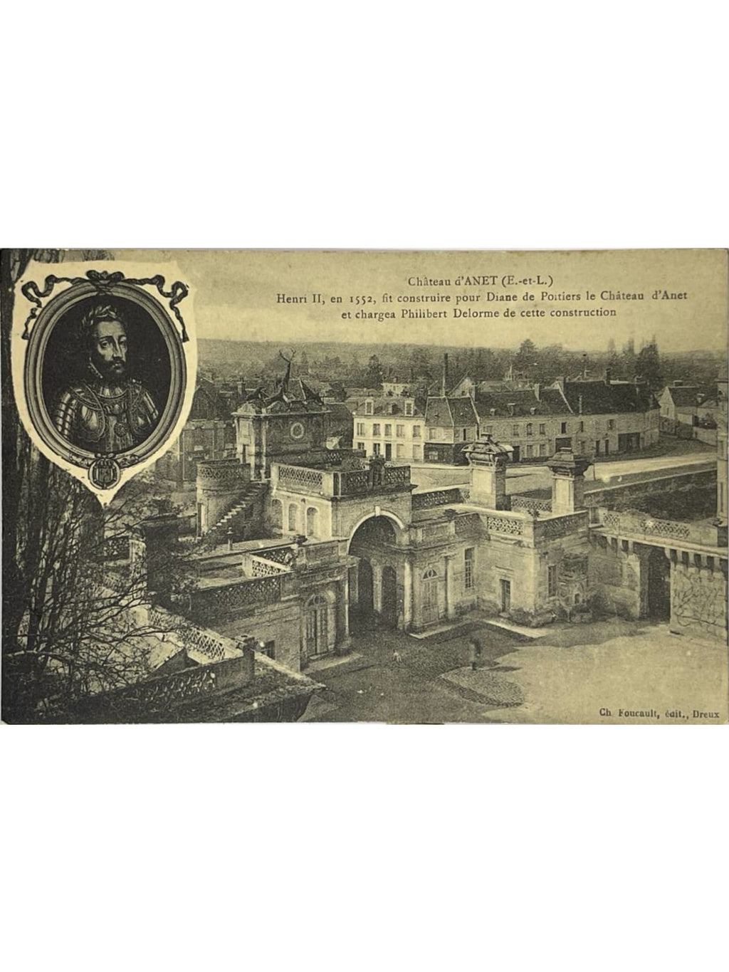 Recto de la carte postale