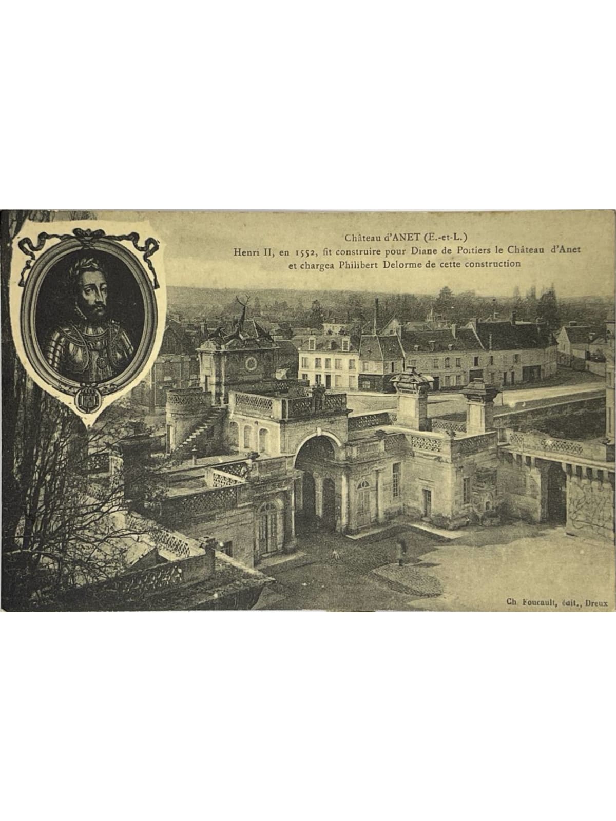Recto de la carte postale