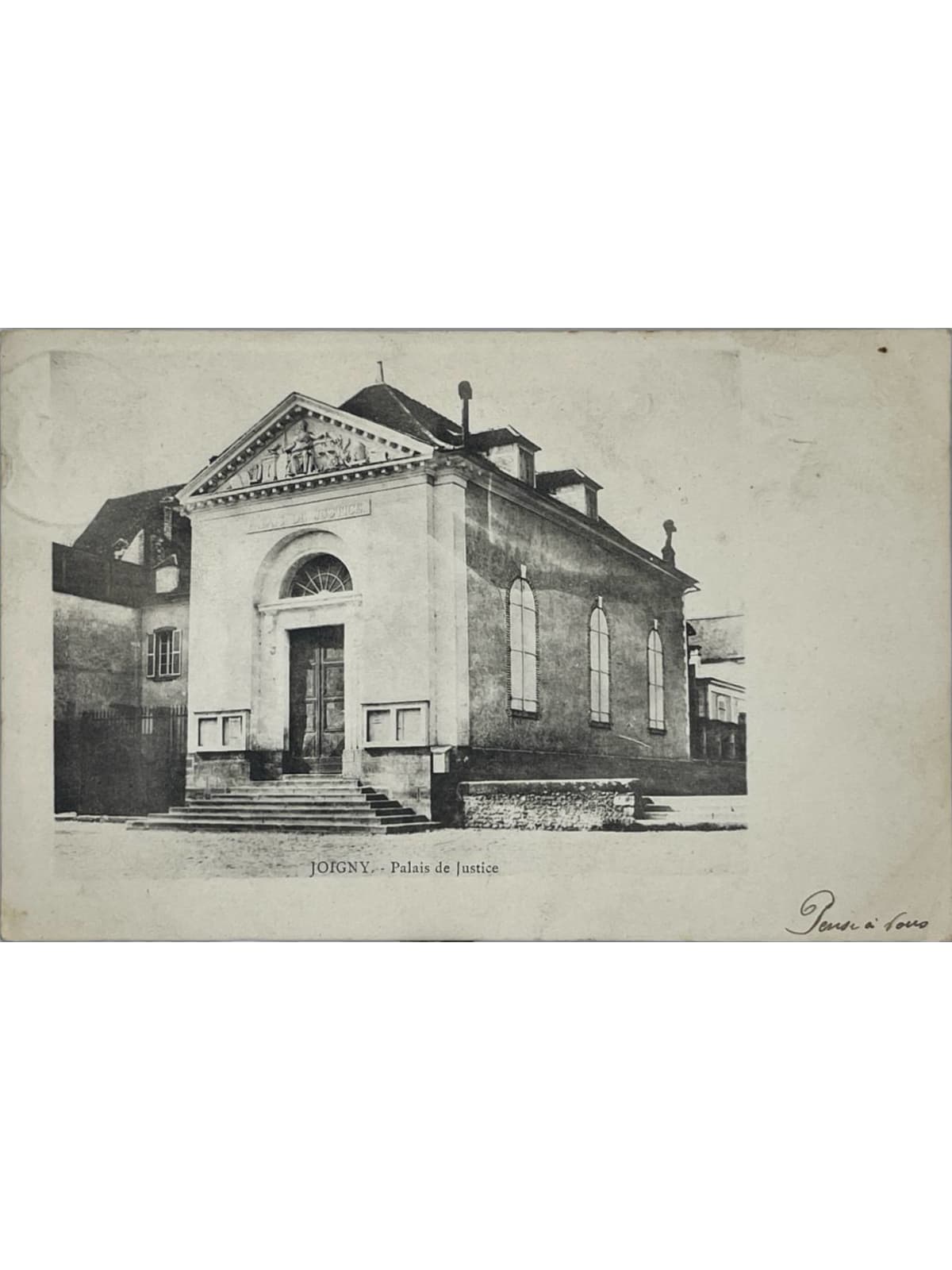 Recto de la carte postale