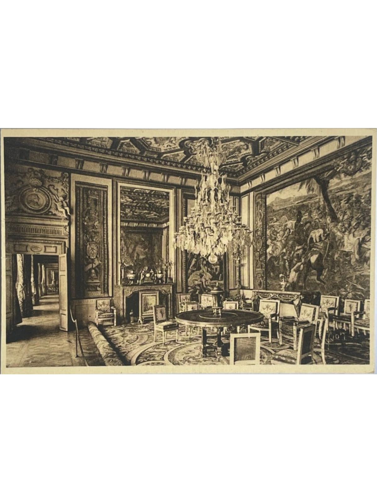 Recto de la carte postale