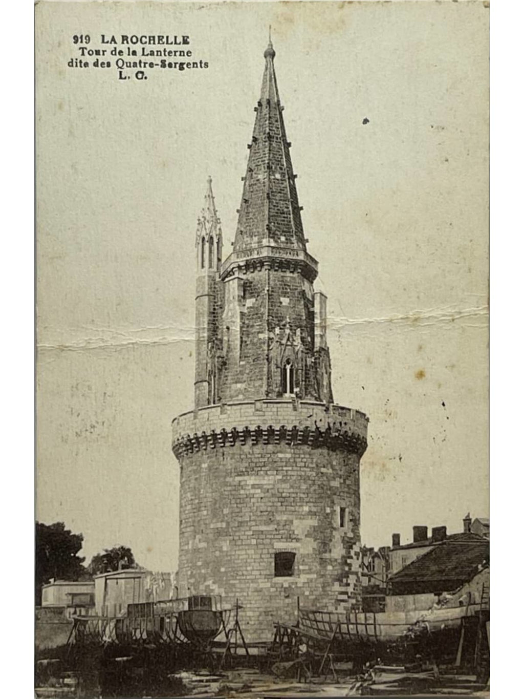 Recto de la carte postale