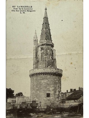 La Rochelle – Tour de la Lanterne dite des Quatre-Sergents – CPA 1918