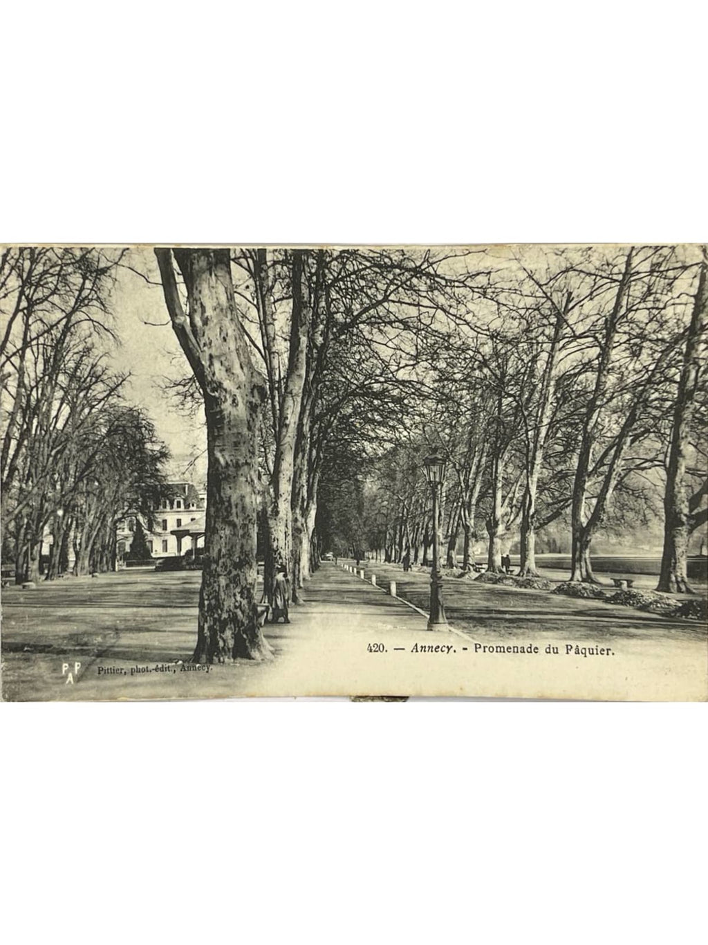 Recto de la carte postale