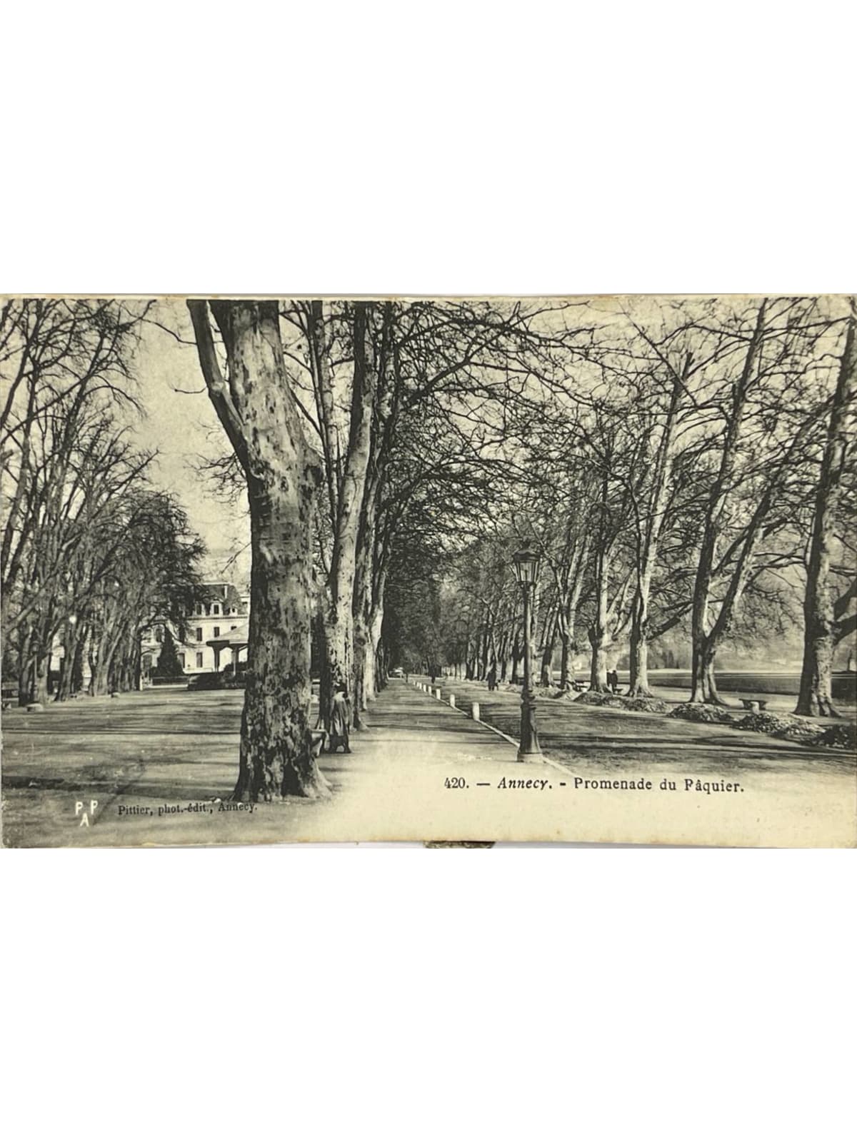 Recto de la carte postale