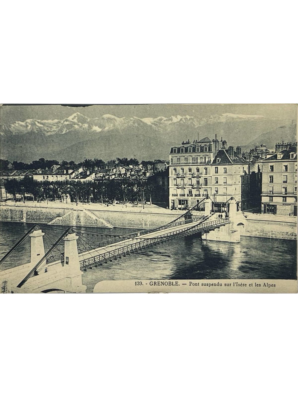 Recto de la carte postale