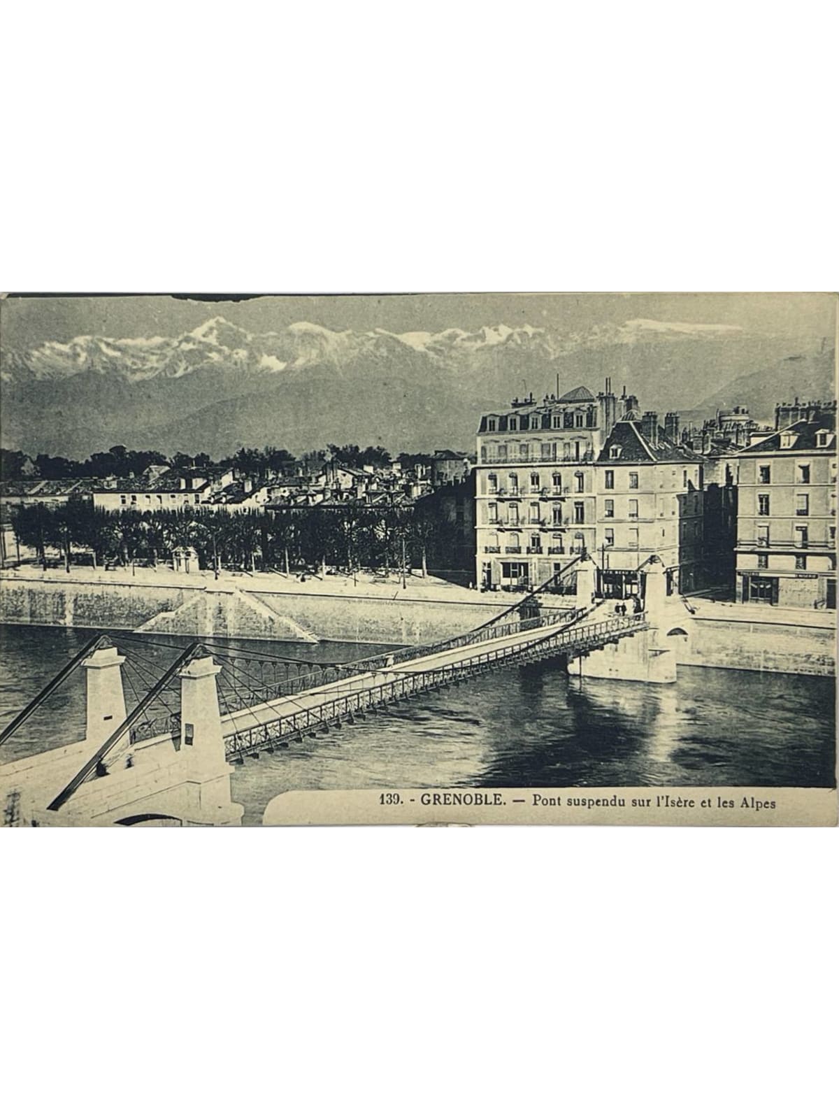 Recto de la carte postale