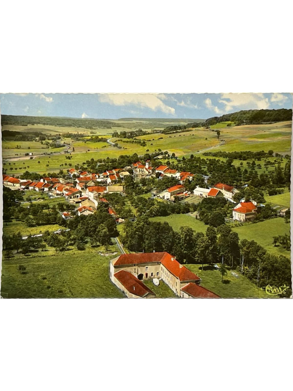 Recto de la carte postale