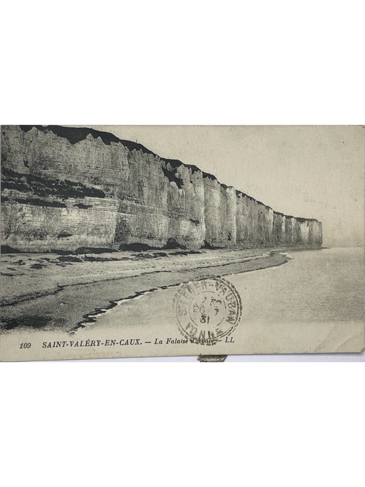 Recto de la carte postale