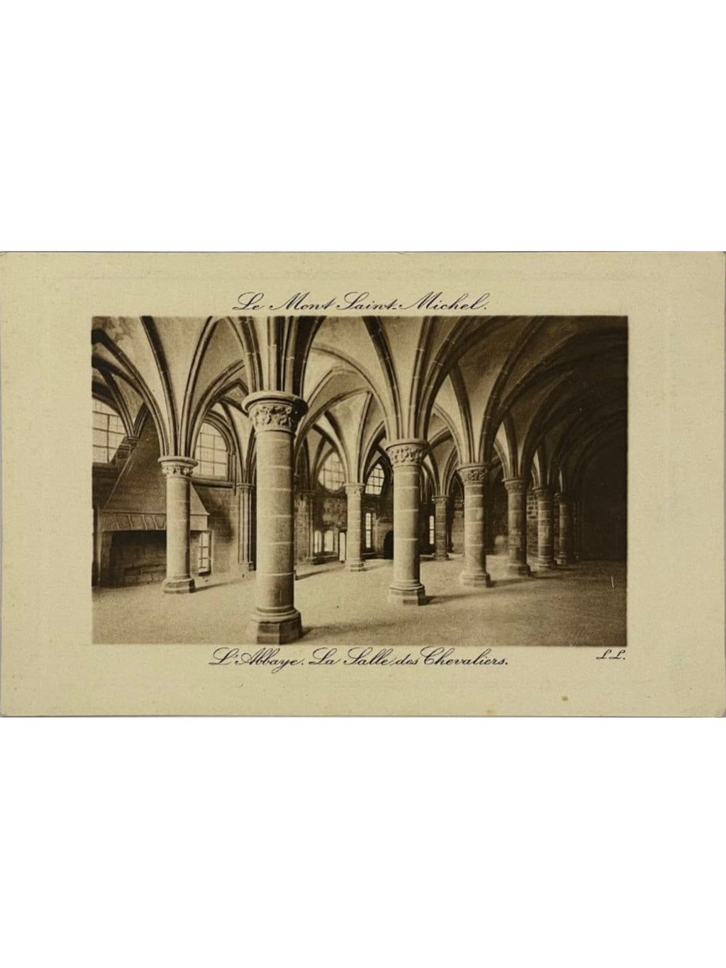 Recto de la carte postale