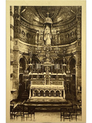 Marseille – Notre-Dame-de-la-Garde, le maître-autel – CPA