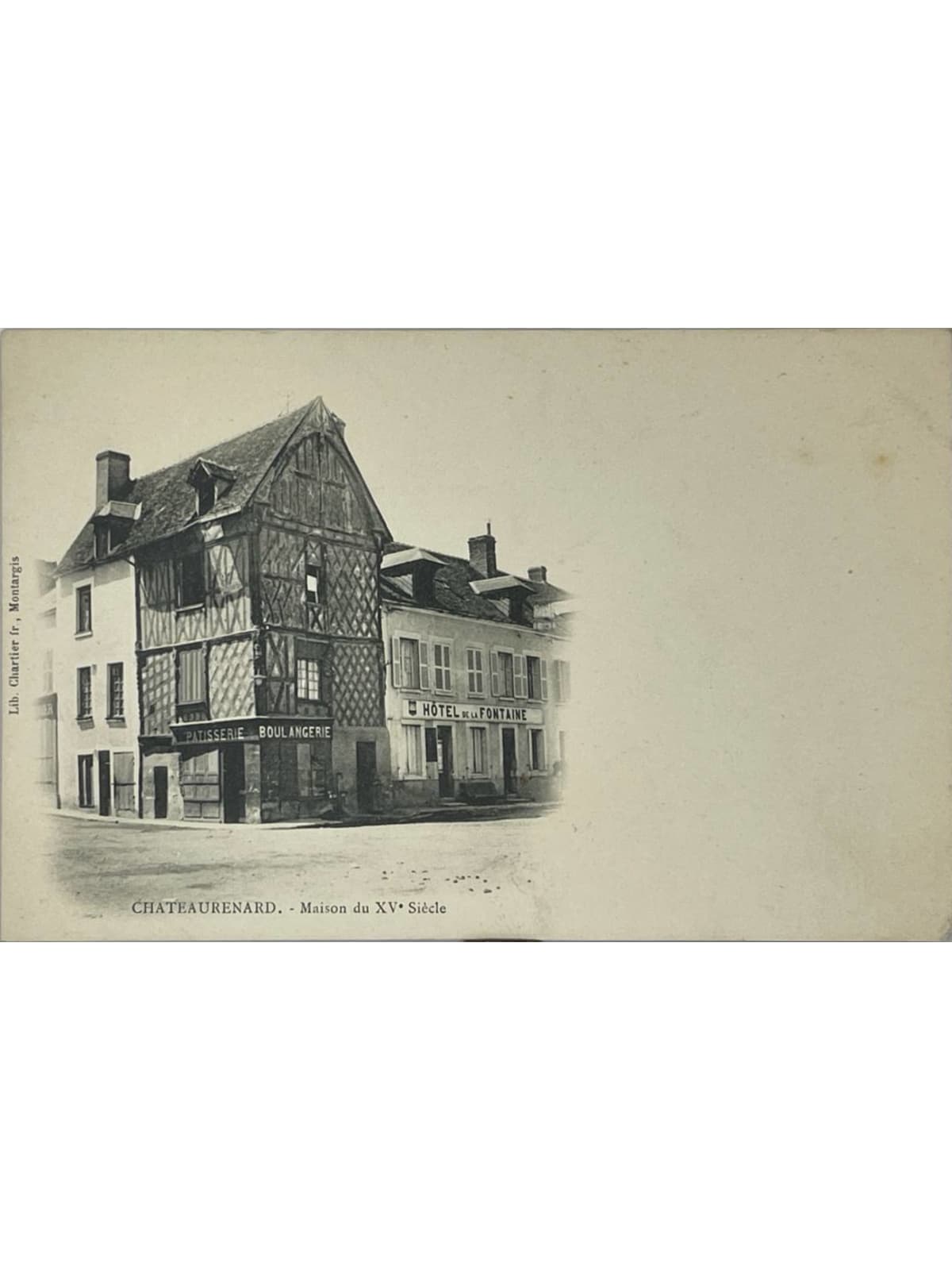 Recto de la carte postale