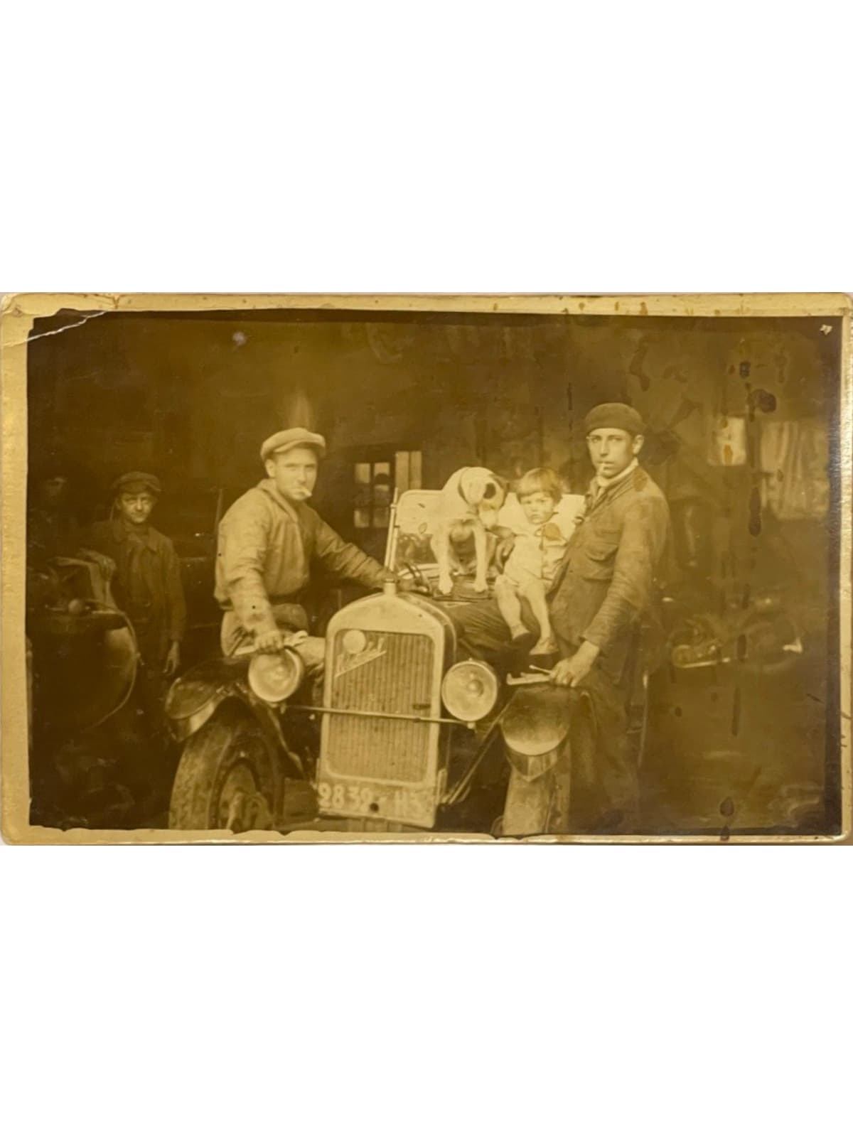 Recto de la carte postale