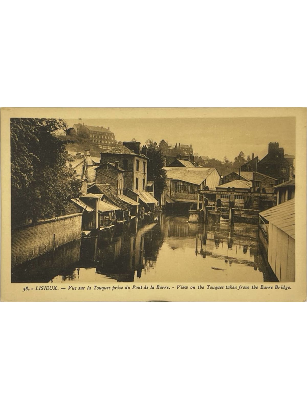 Recto de la carte postale