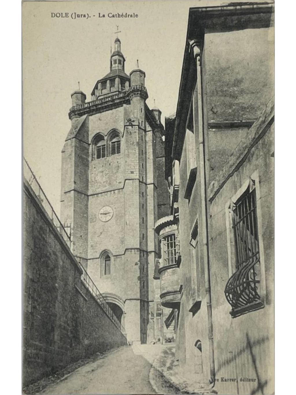 Recto de la carte postale