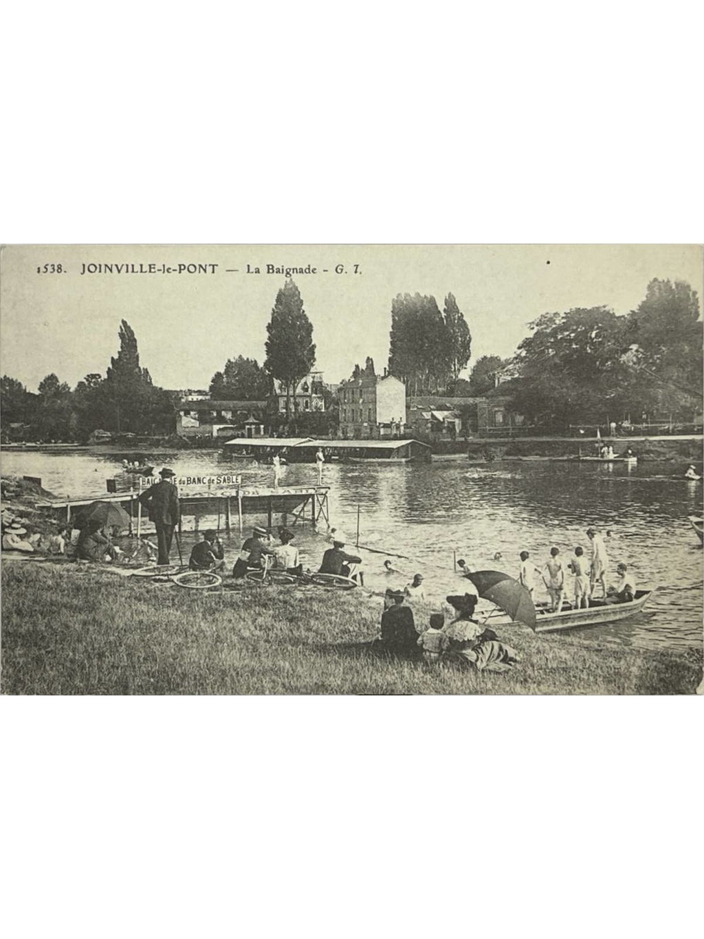 Recto de la carte postale