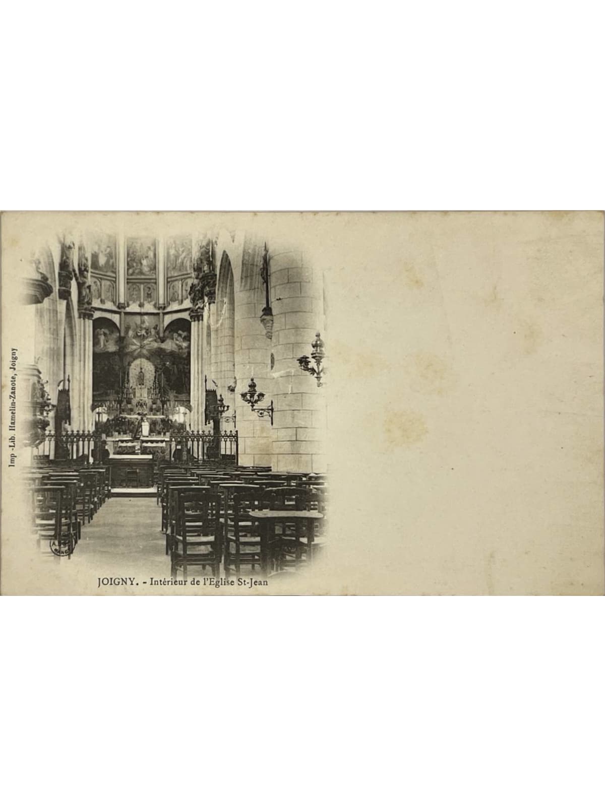 Recto de la carte postale