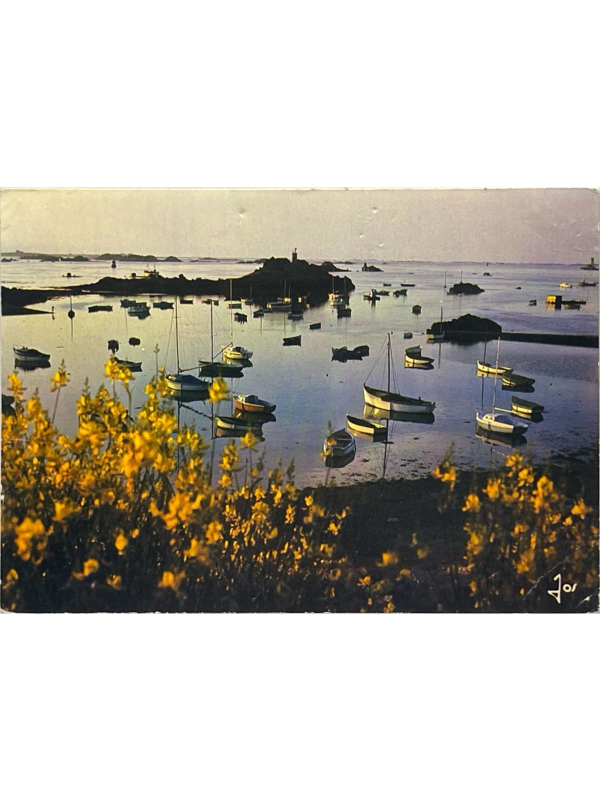 Recto de la carte postale