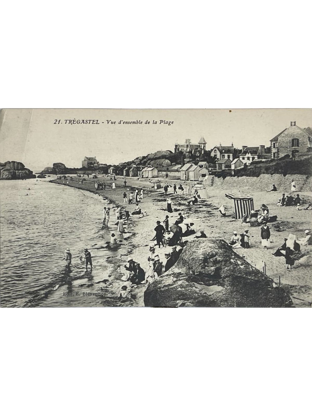 Recto de la carte postale