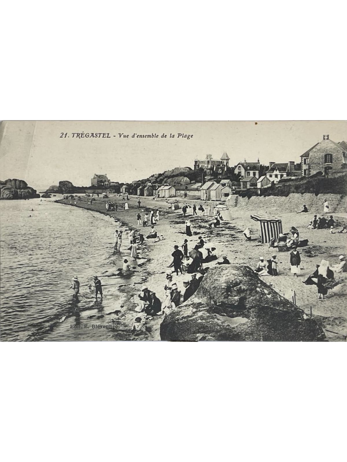 Recto de la carte postale
