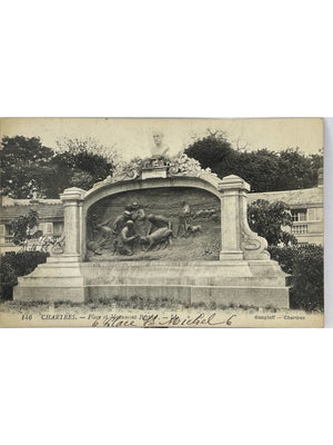 CPA Chartres – Place et Monument Pasteur – n° 146
