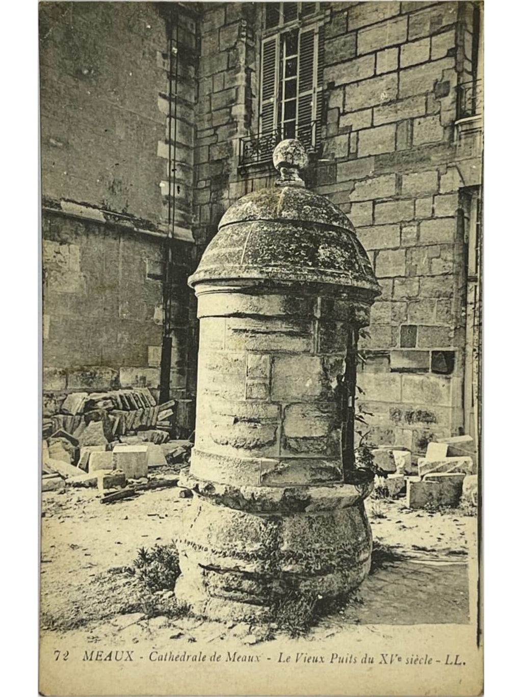 Recto de la carte postale