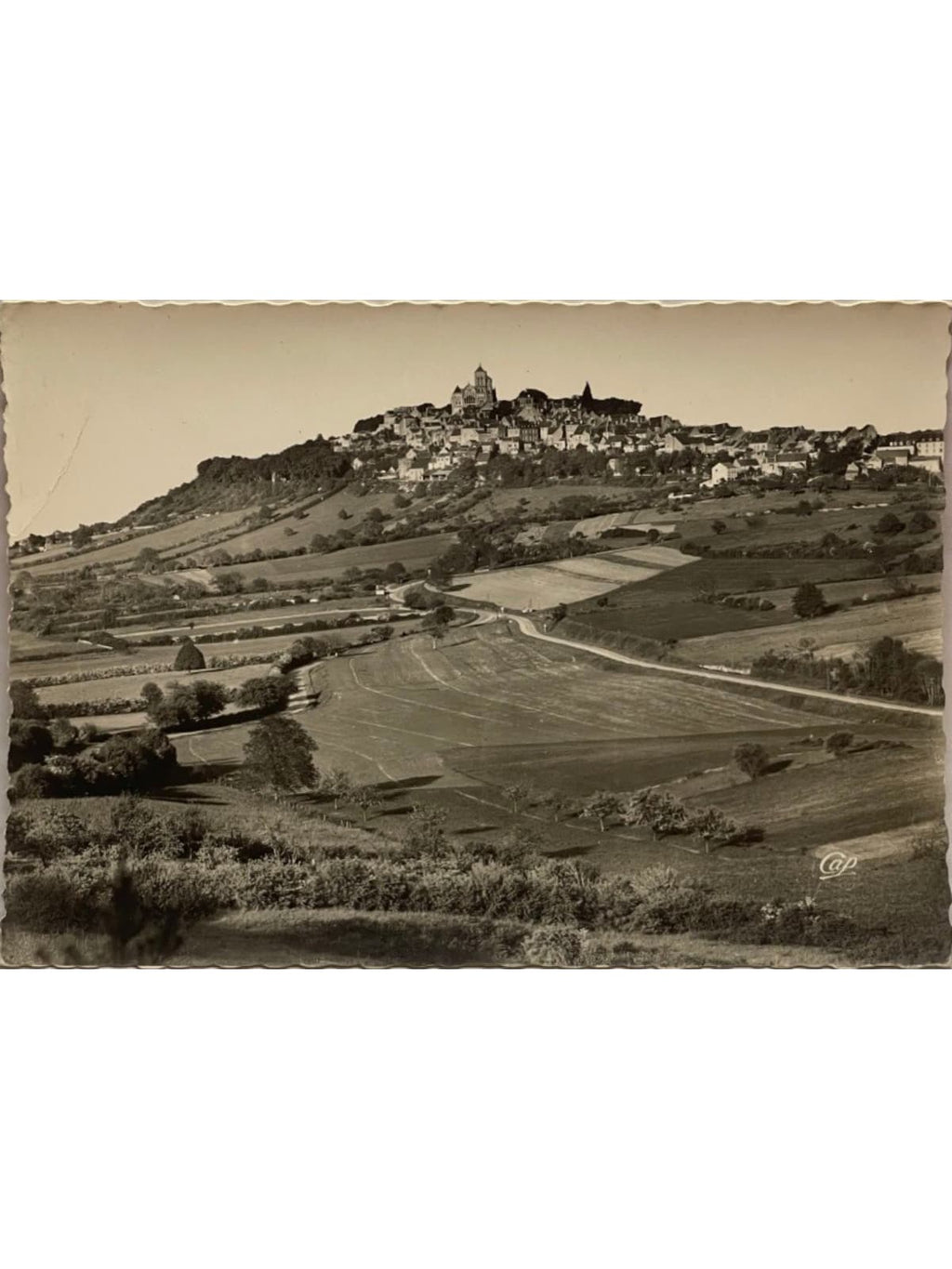 Recto de la carte postale