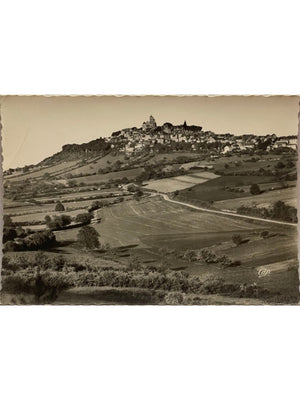 Vézelay – Vue générale et basilique Sainte-Marie-Madeleine – CPSM n° 286