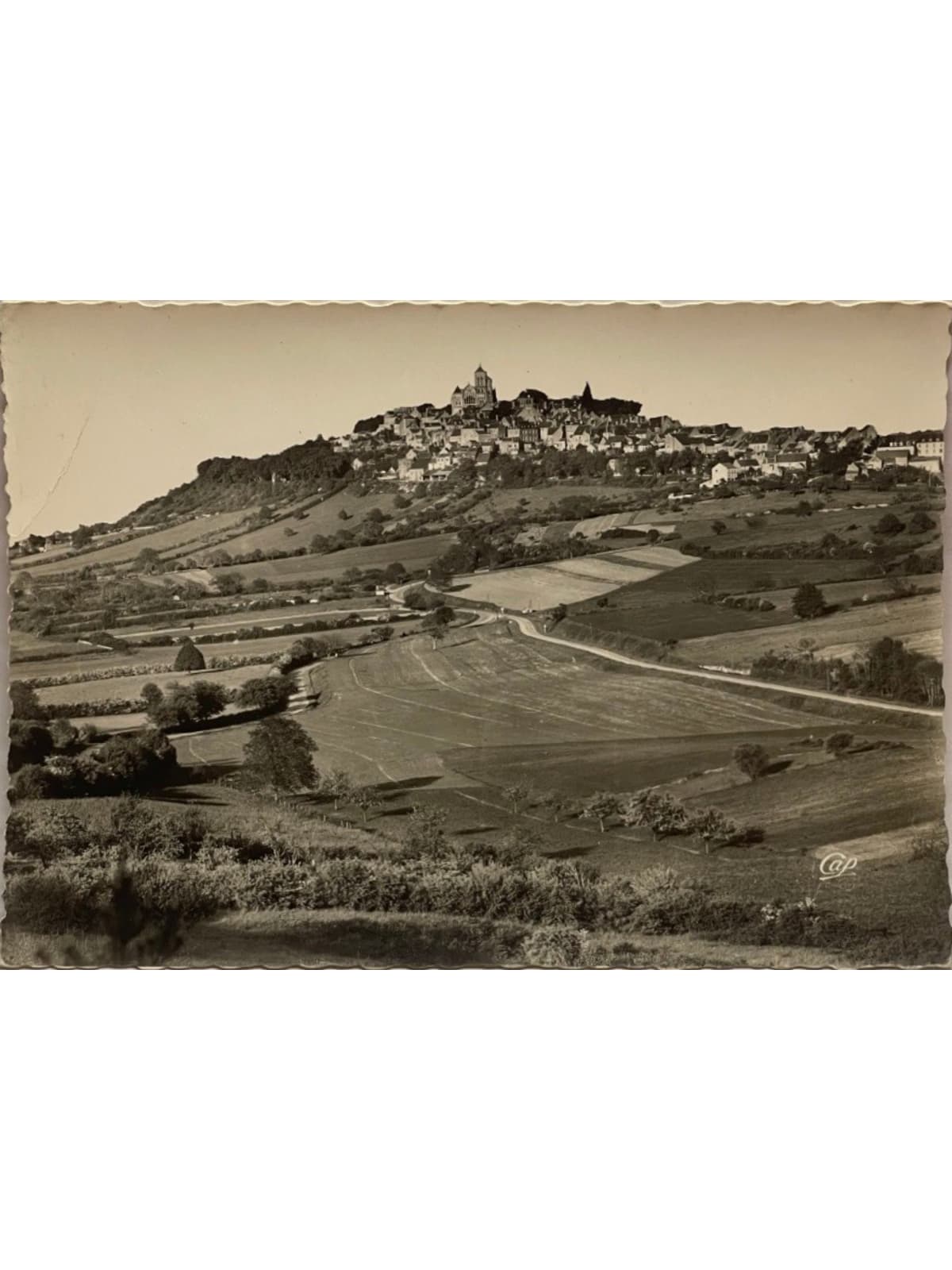 Recto de la carte postale