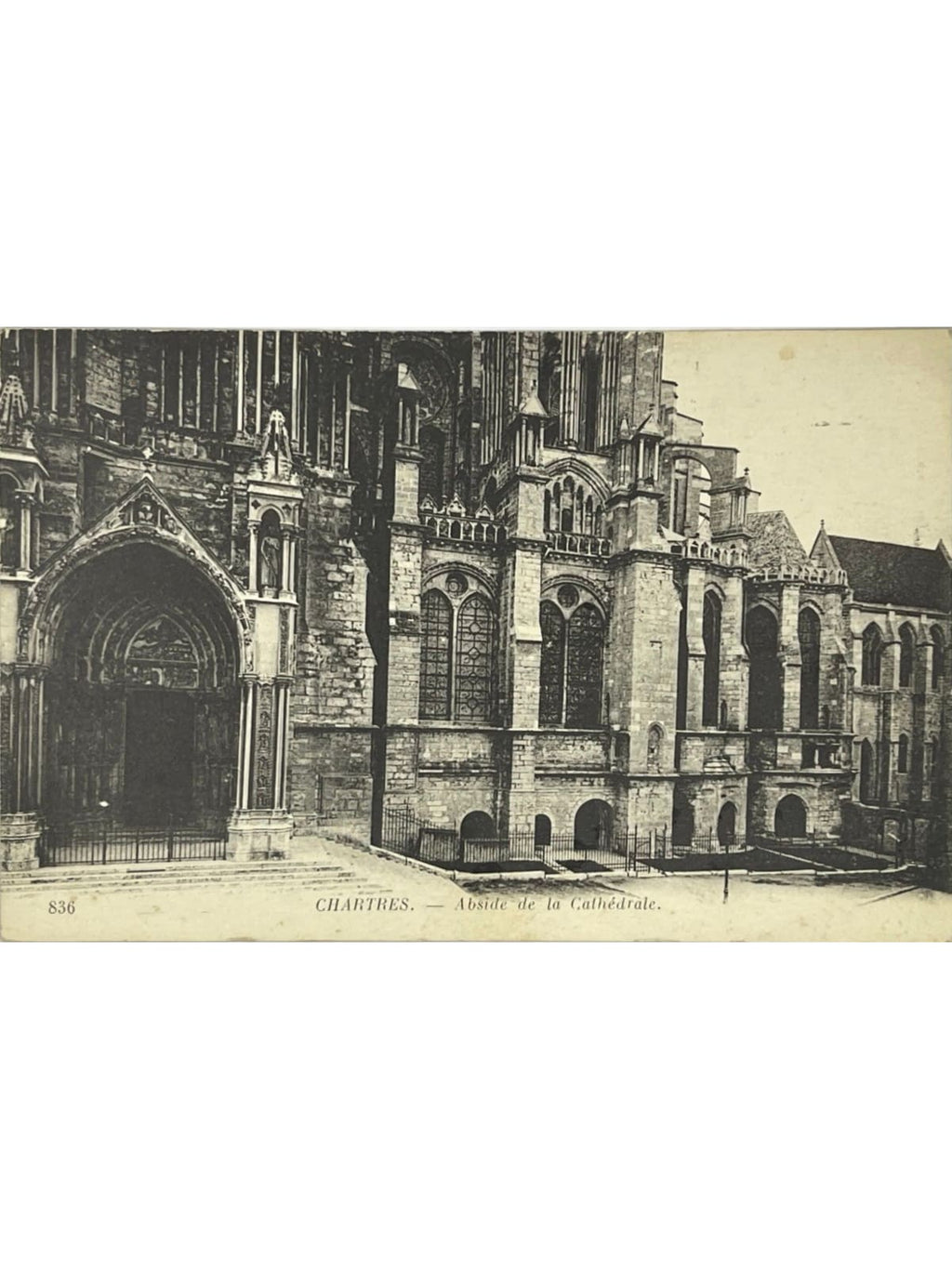 Recto de la carte postale