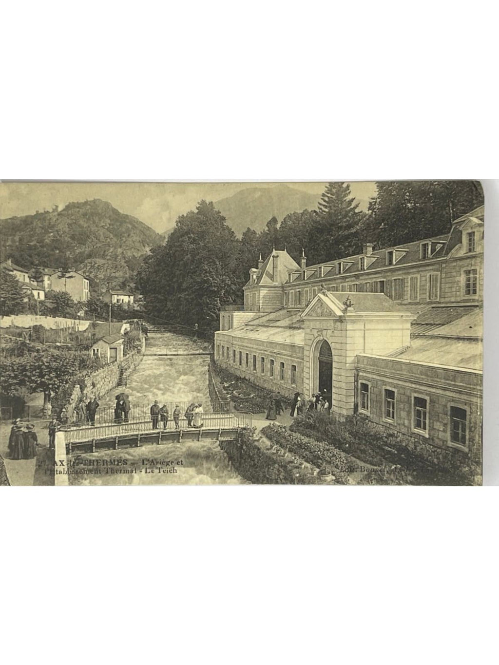 Recto de la carte postale