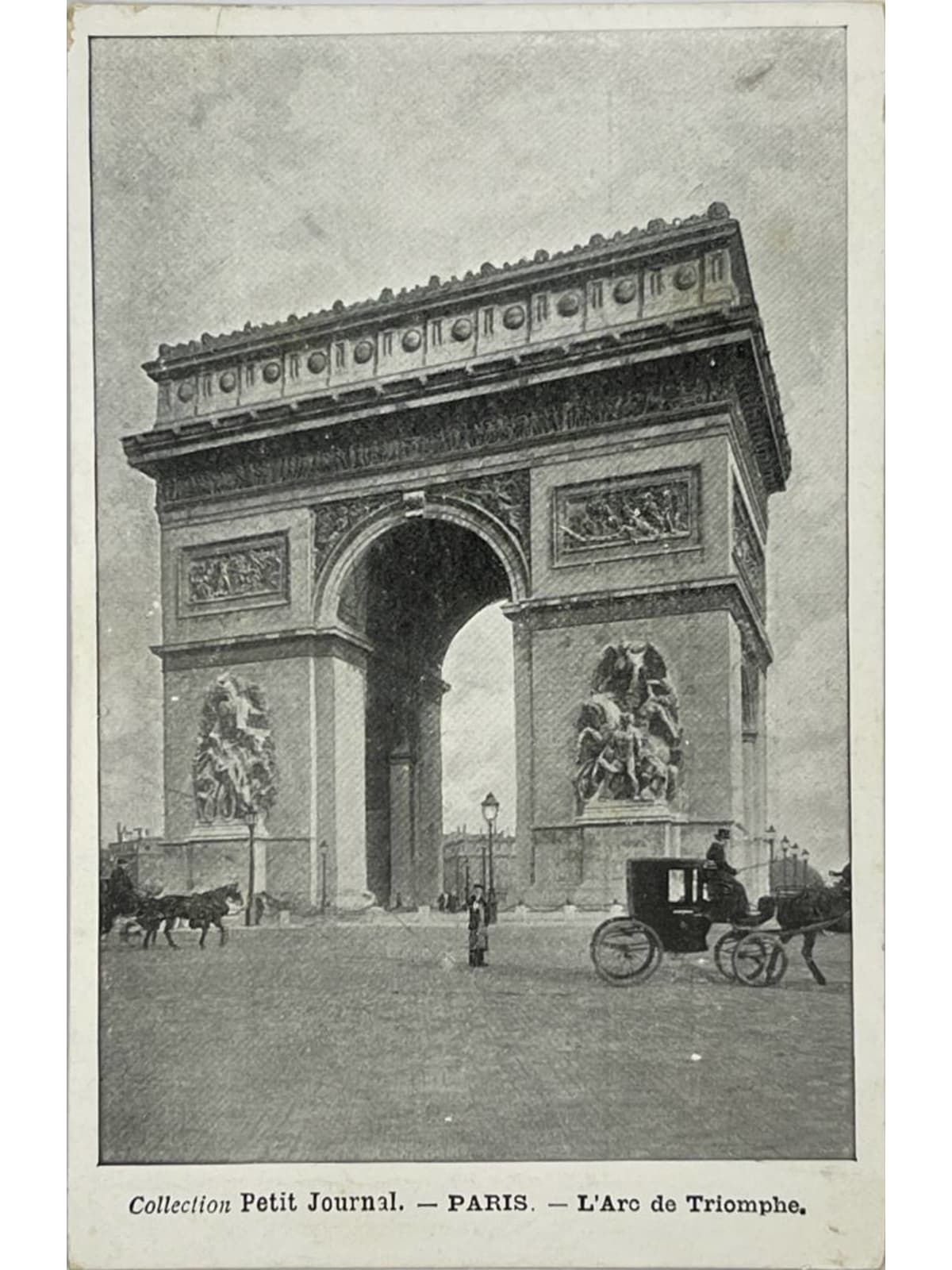 Recto de la carte postale